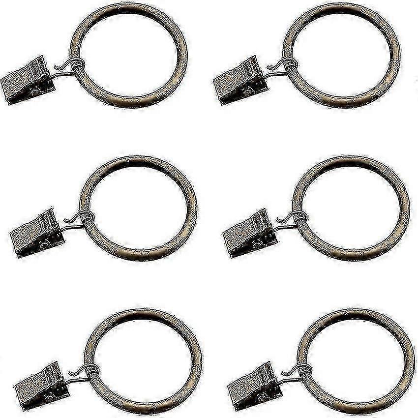 Set de 30 de inele de perdea rezistente din bronz cu cleme