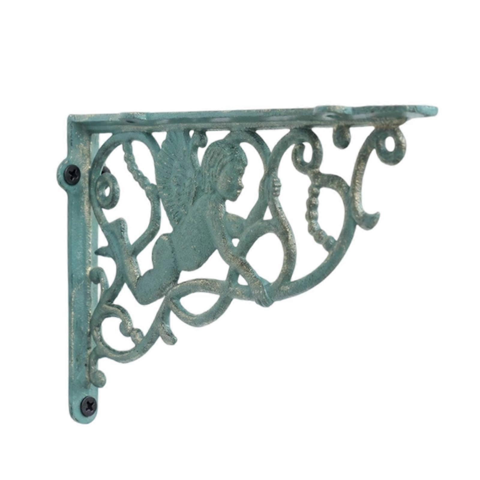 Wall Shelf Bracket Cast Iron Shelf Bracket Ornate Hardware for Decorators,