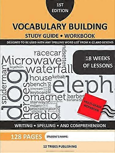 Vocabulary building study guide workbook