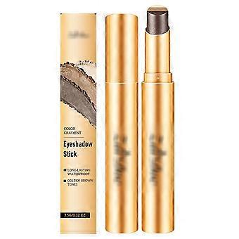 3 Color Eyeshadow Stick, Long Lasting & Waterproof Creamy Eye Shadow, Crayon Eyeshadow Pencil Eye Shimmer Stick For Women