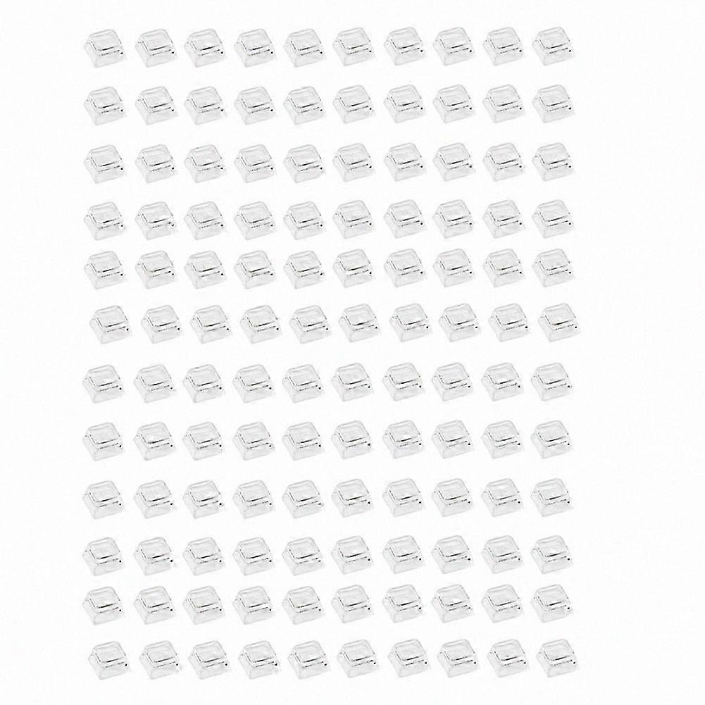 MX Mechanical Keyboards Compatible 120pcs XDA Profile Transparent Blank PC Keycaps