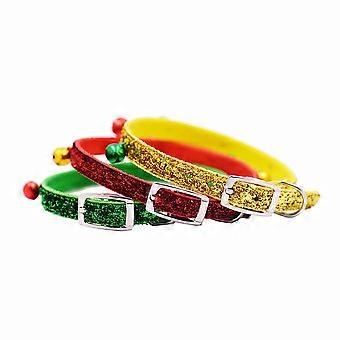 Pet Dog Collar Adjustable Bells Necklace for Outdoor Use