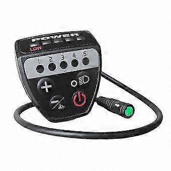 UART Protocol LED Display Controller for Electric Bikes Compatible with Mid Drive Motors