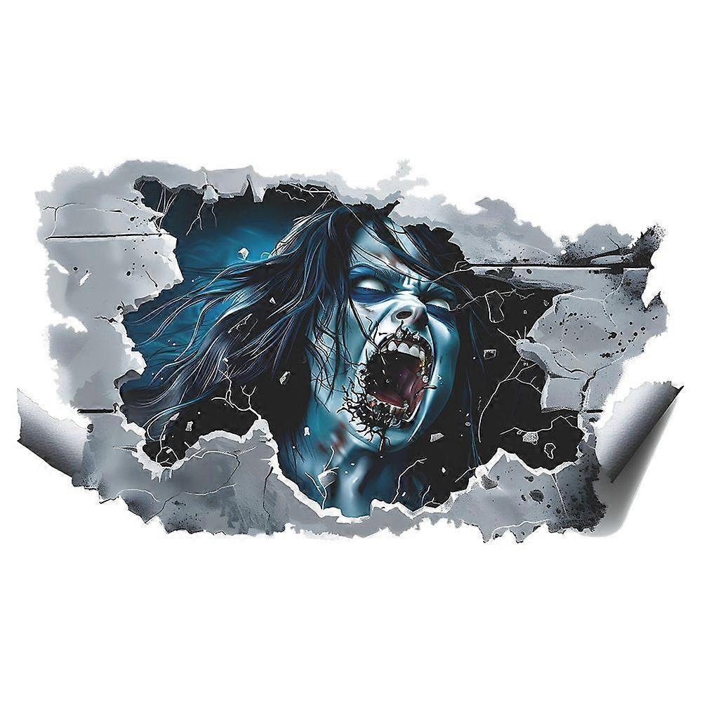 Halloween zombies wall sticker