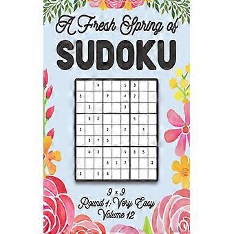 Una nuova primavera di Sudoku 9 x 9 rotondo 1 Molto facile Volume 12 Sudoku per il relax
