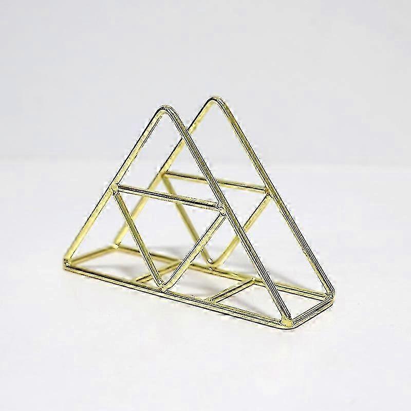 Stable Triangle Stainless Napkin Stand