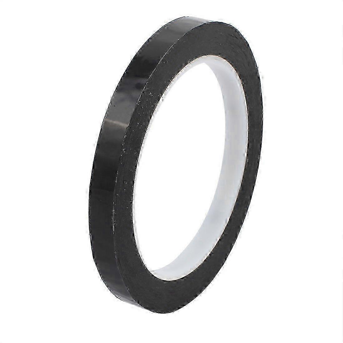 Black 10mm Reflective Labeling Tape 66m