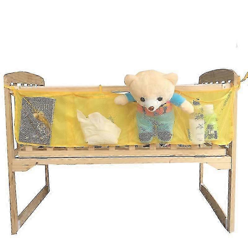 Baby Bedside Hanging Storage Bag,4 Pockets