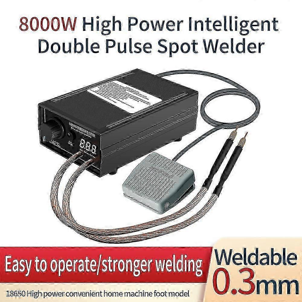 8000W High Power Dual Pulse Spots Welding Machine