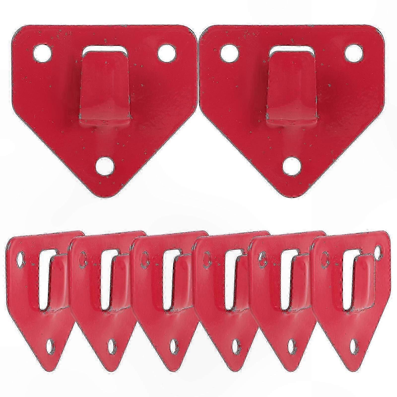Heavy Duty Wall Mount Hooks for Fire Extinguisher Bracket, 8 Pack Holder Set