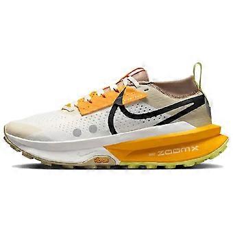 Nike Zegama 2 Halkfria Slitstarka Låga Terränglöparskor Dam Vit Grå Gul FD5191-005