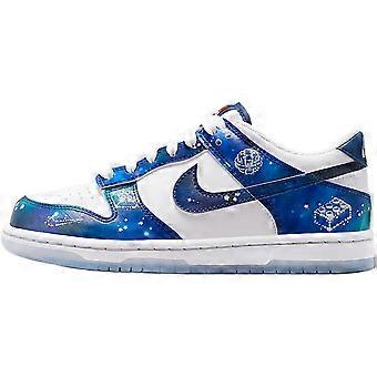 Buty do deskorolki Nike x LEGO Dunk Low top, biało-niebieskie, unisex, IM1448-100