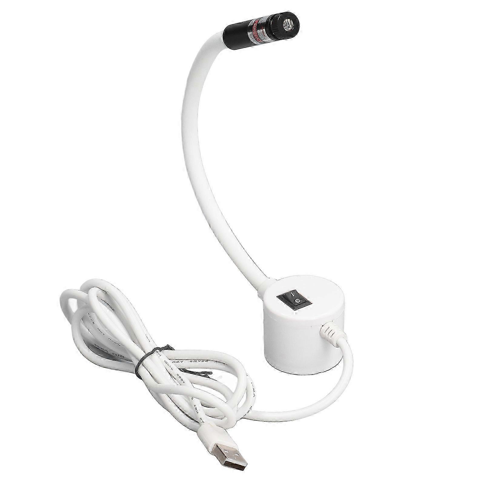 Green USB Gooseneck Light 360° Bendable