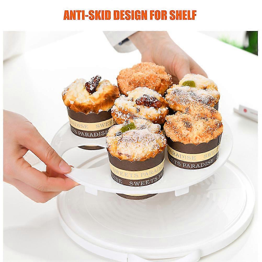 PP Cake Stand with Secure Lid & Handle