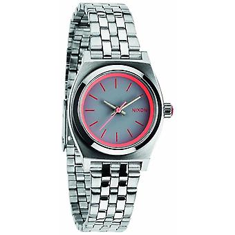 Nixon mini time teller watch for Women Analog Japanese Automatic with A3991764 stainless steel bracelet