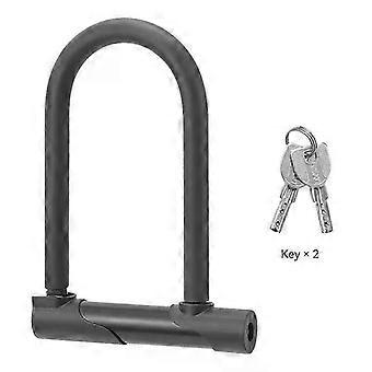U-Shaped Bicycle Anti Theft Lock Portable Hydraulic Alloy Steel with Easy Unilateral Unlock Ideal for Safe MTB Road Bike Storage zzys