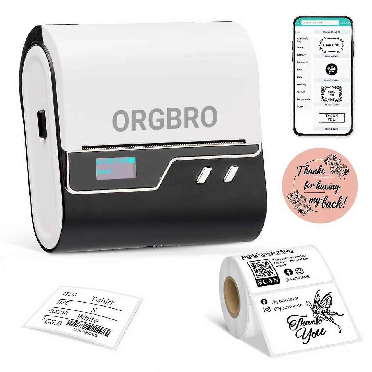 Z3 Labelmakermachine - Thermische Bluetooth-labelprinter - Draagbaar