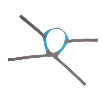 Universal Replacement Nasal Cover Cap Elastic Fabric Strap Accessory for Mirage FX Respirator