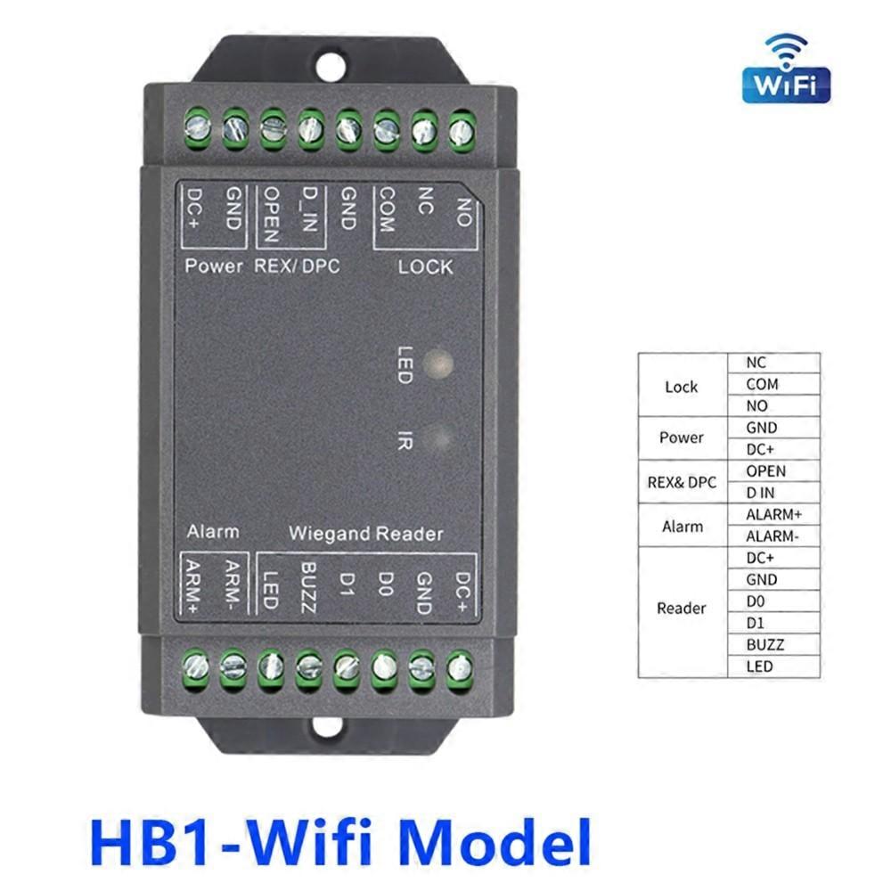 WiFi RFID Access Controller Card Reader Single Door Compatible with Tuya & Smart Life APP Remote Access