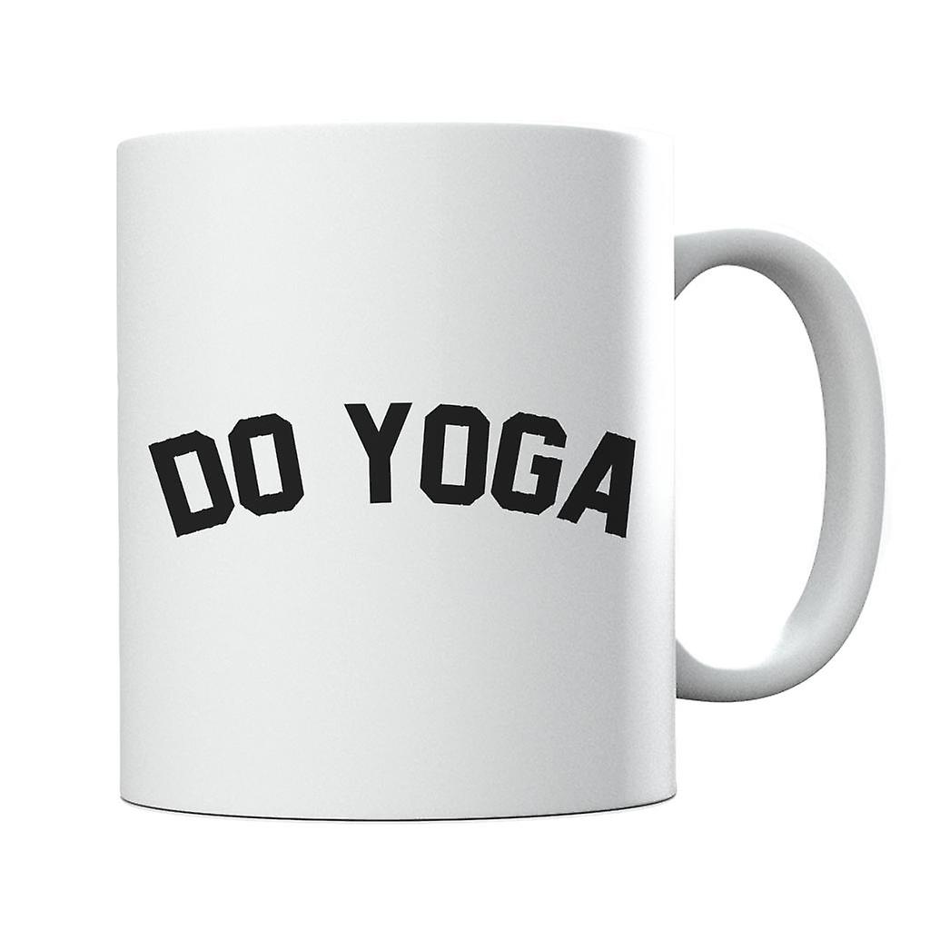 Do Yoga Slogan Mug