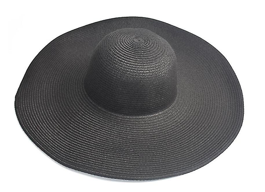 Pxcl Bowknot Sun Hat Sun Hat Straw Hat Beach Hat (black