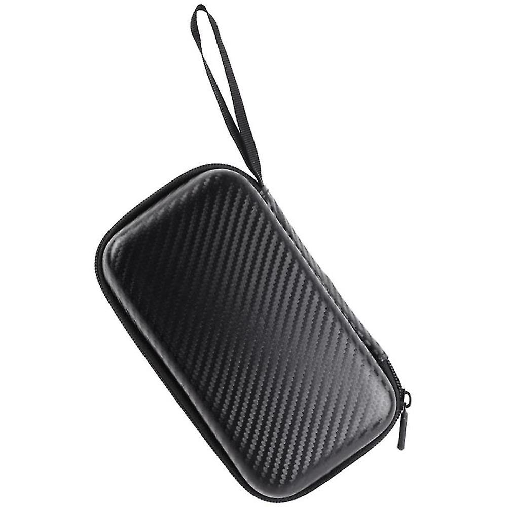 Portable Eva Storage Bag Durable Forehead Thermometer Protective Case Shockproof Bag (black)