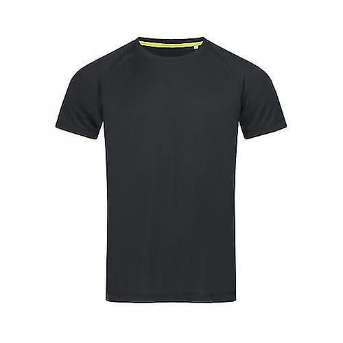 Stedman Mens Active Raglan Mesh T-Shirt