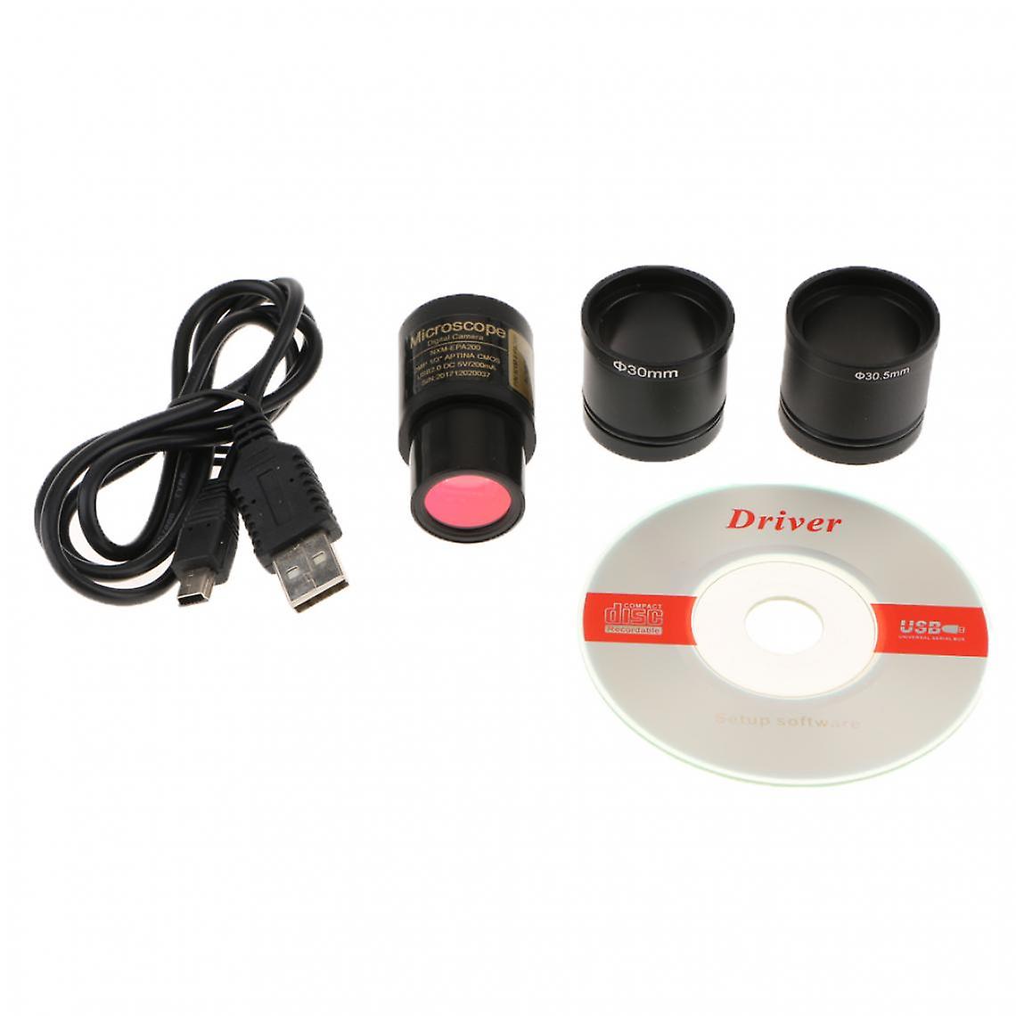 2.0mp Hd Usb To Pc Digital Eyepiece Camera For Microscope Telescope