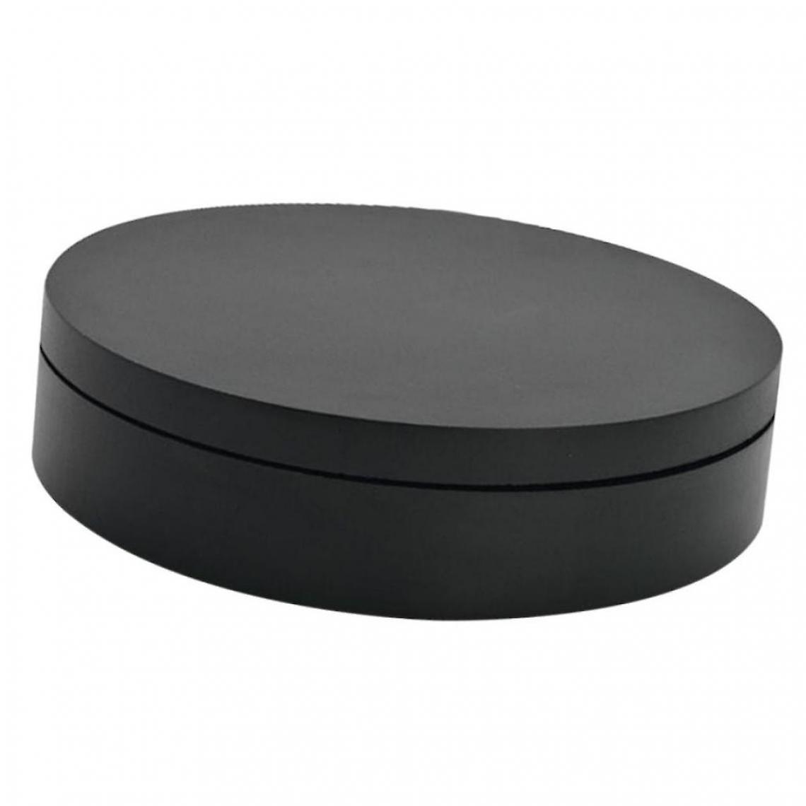 360 Degree Rotating Black Rotating Display Turntable Electric Display Rack