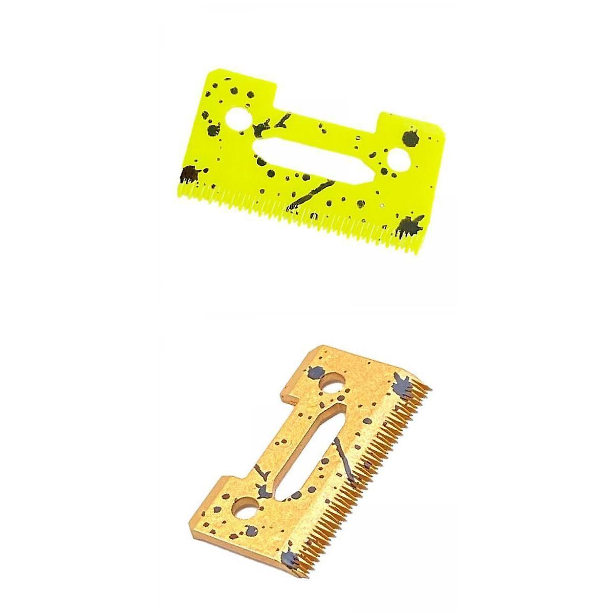 Colourful 2-Hole Clipper Ceramic Blade Cutter for Wahl 8148 2 Count