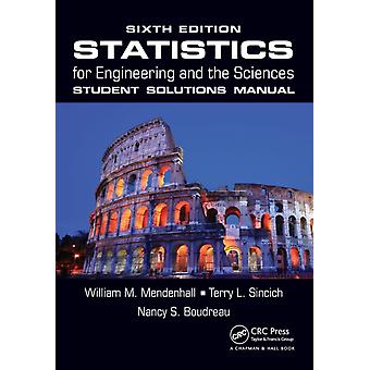 Lösungsbuch zu „Statistik für Ingenieure und Naturwissenschaftler“ – William M. Mendenhall – Taschenbuch – Englischsprachiges Buch – Wahrscheinlichkeit und Statistik