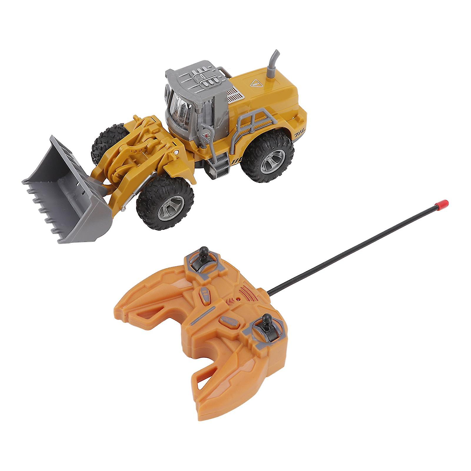 1:30 Scale Remote Control Excavator Toy with Multi-Directional Movement for Kids 3+
