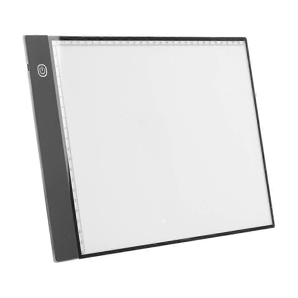 A4 LED Art Board Light Pad Tracing Drawing Table Board Stepless Dimming One piece Type