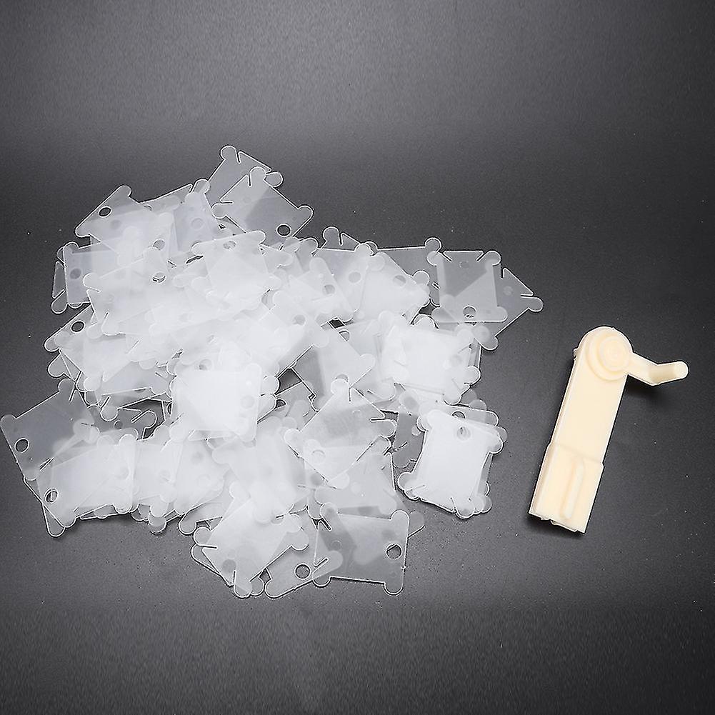 Manual Yarn Fast Winder Wool Thread Winding Tool   100PCS Winding Plate
