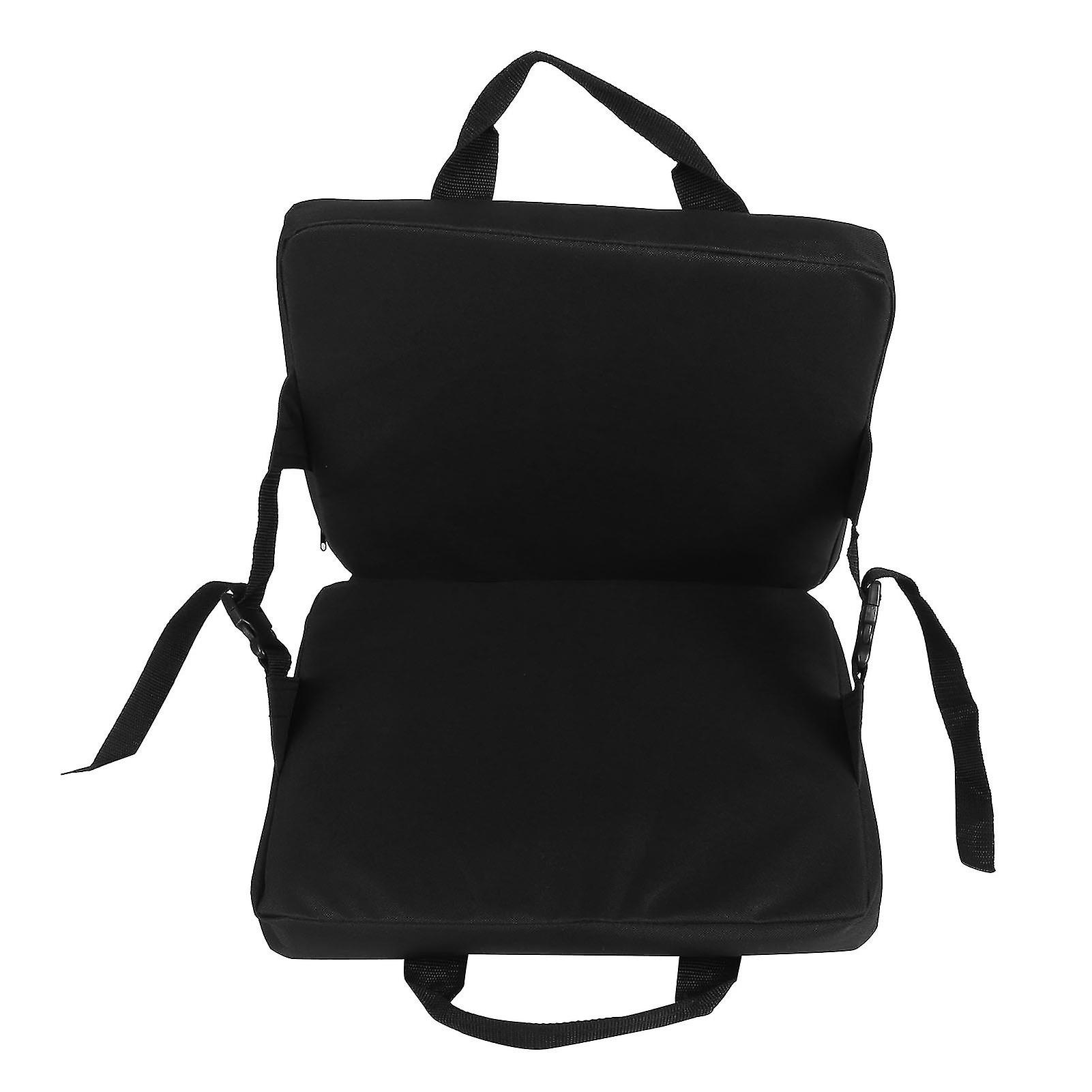 Chaise pliante de plage en tissu Oxford avec coussin pour randonnée, camping, voyage, pique-nique