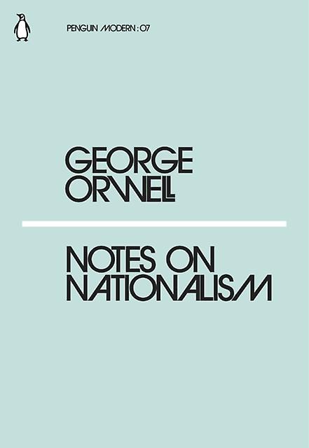 Notes On Nationalism by George Orwell Paperback Book