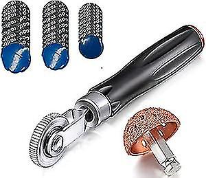 ערכת תיקון צמיגים 32 חלקים, רולר תיקון צמיגים עם פגוש צמיגים, סרט תיקון צמיגים קלטת תיקון צמיגים