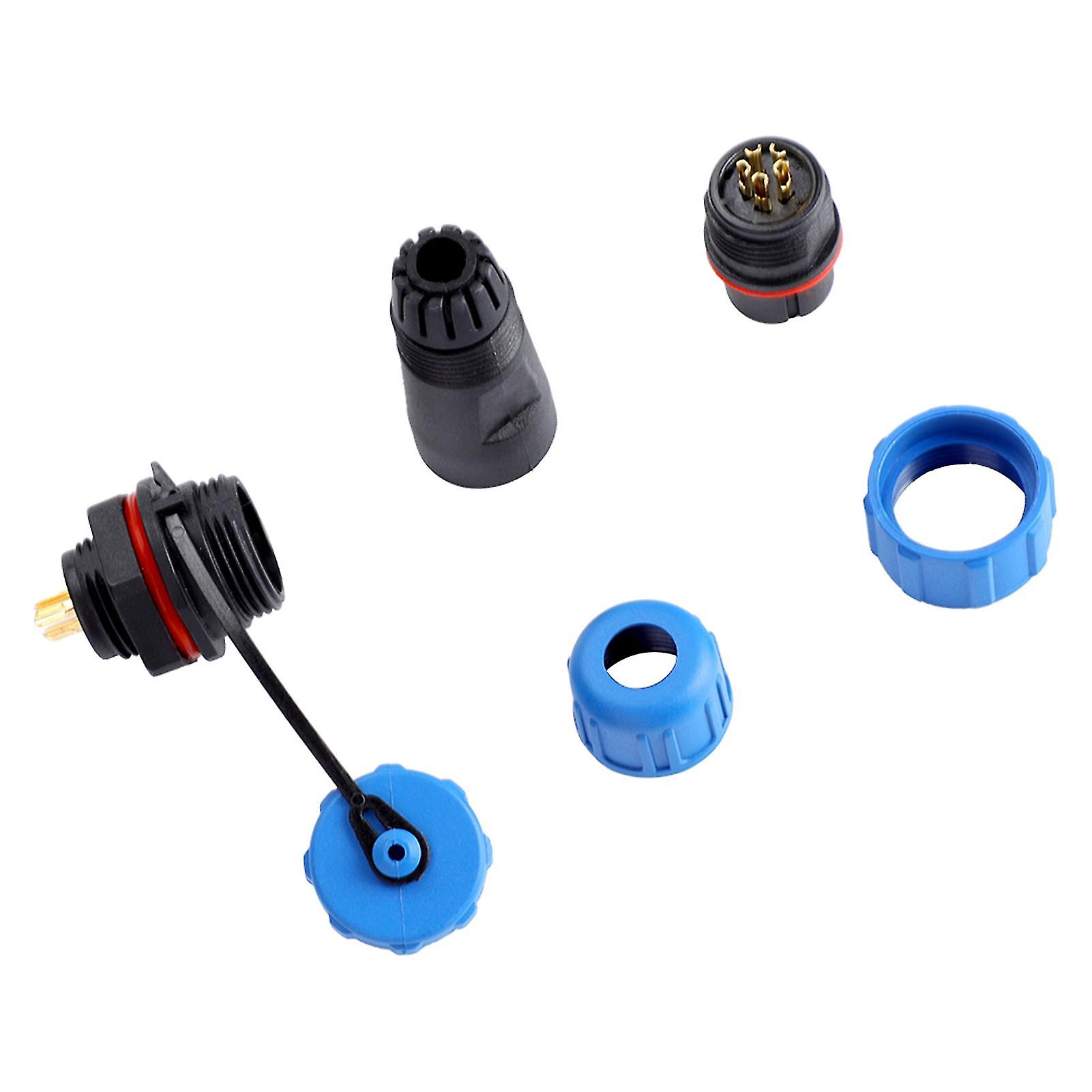 IP67 SP13 5 Pin Waterproof Plastic Socket Connector (5 Pin)