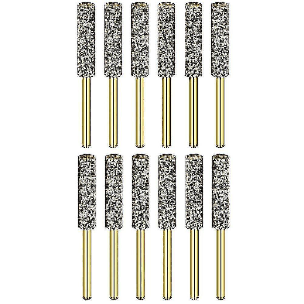 Diamond Chainsaw Sharpener 1/8" Shank, Pack Of 12 (7/32" / 5.5mm)