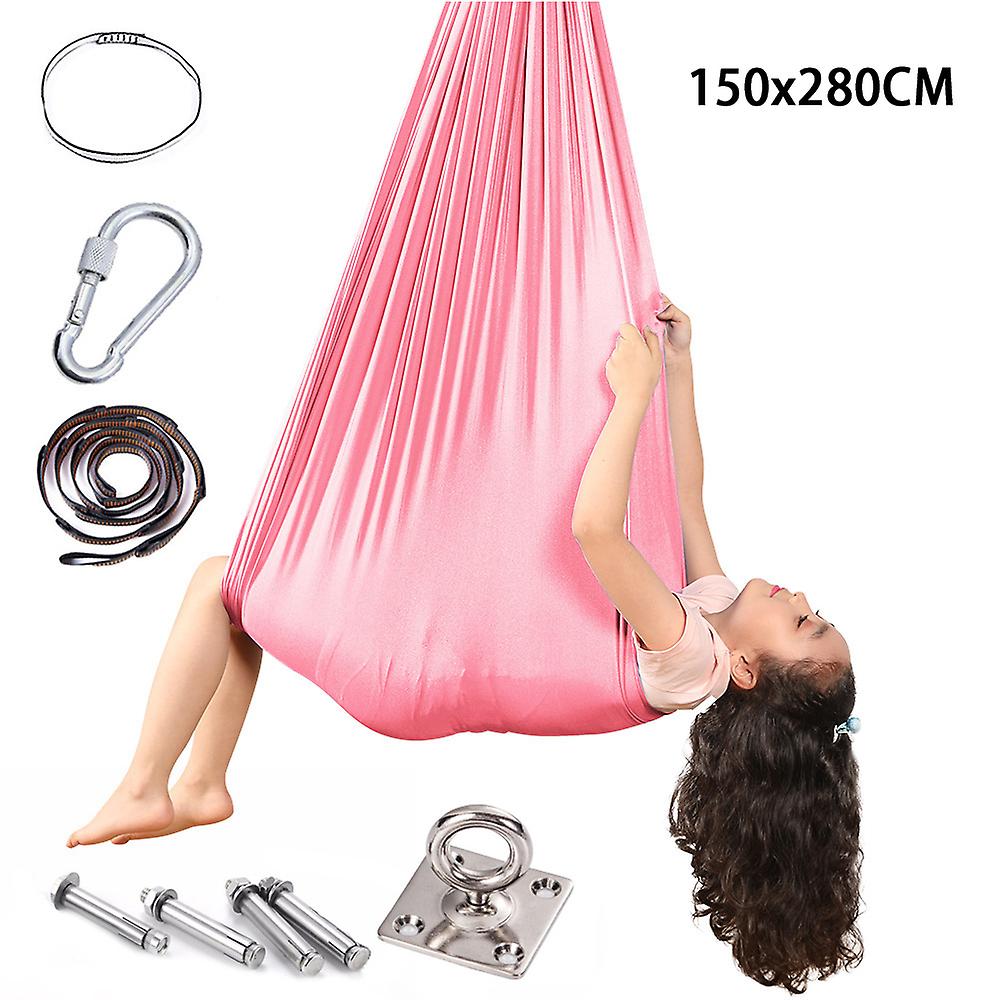Snuggle Swing for Kid with Special Needs Adjustable Elastic Cuddle up Hammock Chairtoy for Indoor