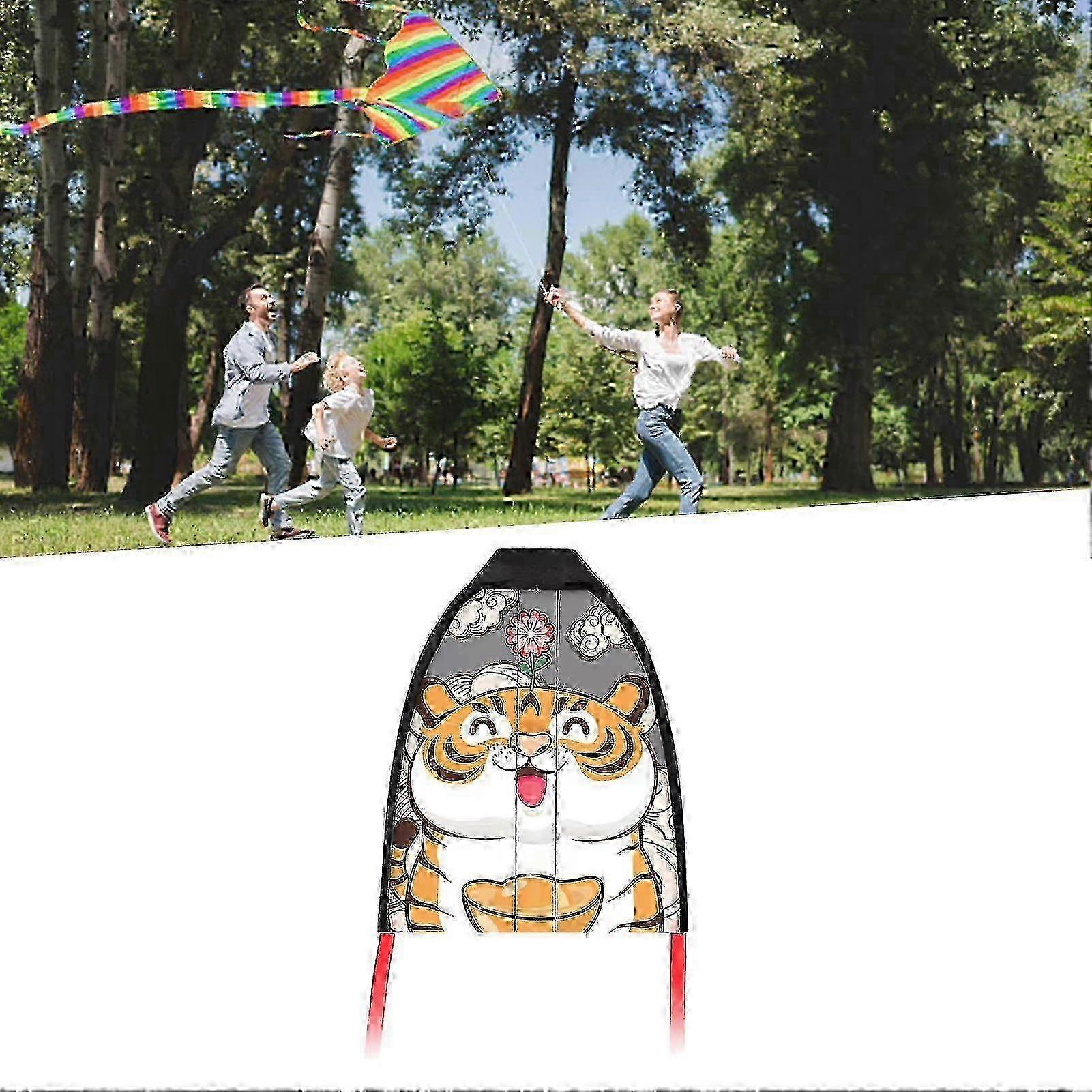 Thumb Ejection Kite for Kids, 25x20cm Polyester, 16g Outdoor Fun
