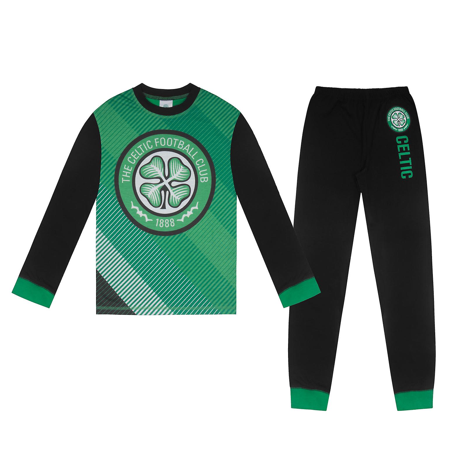 Celtic FC Boys Pyjama Longue Sublimation CADEAU OFFICIEL De Football