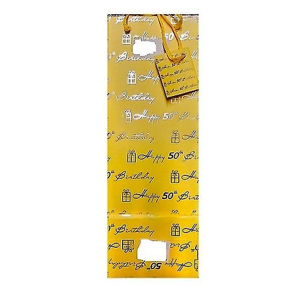 Present 50th Birthday Bottle Bag