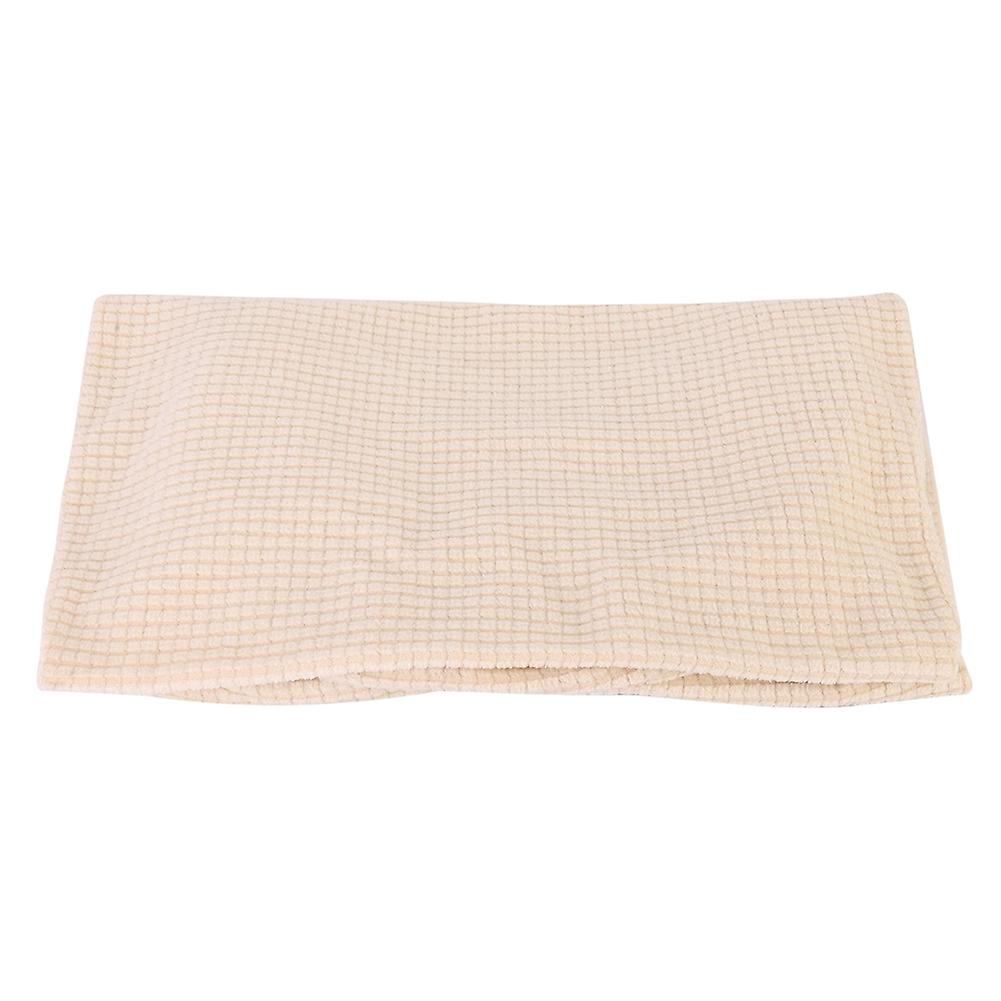 Stretch Removable Washable Chair Protector Cover Seat Slipcover for Dining Room(Creamy White)