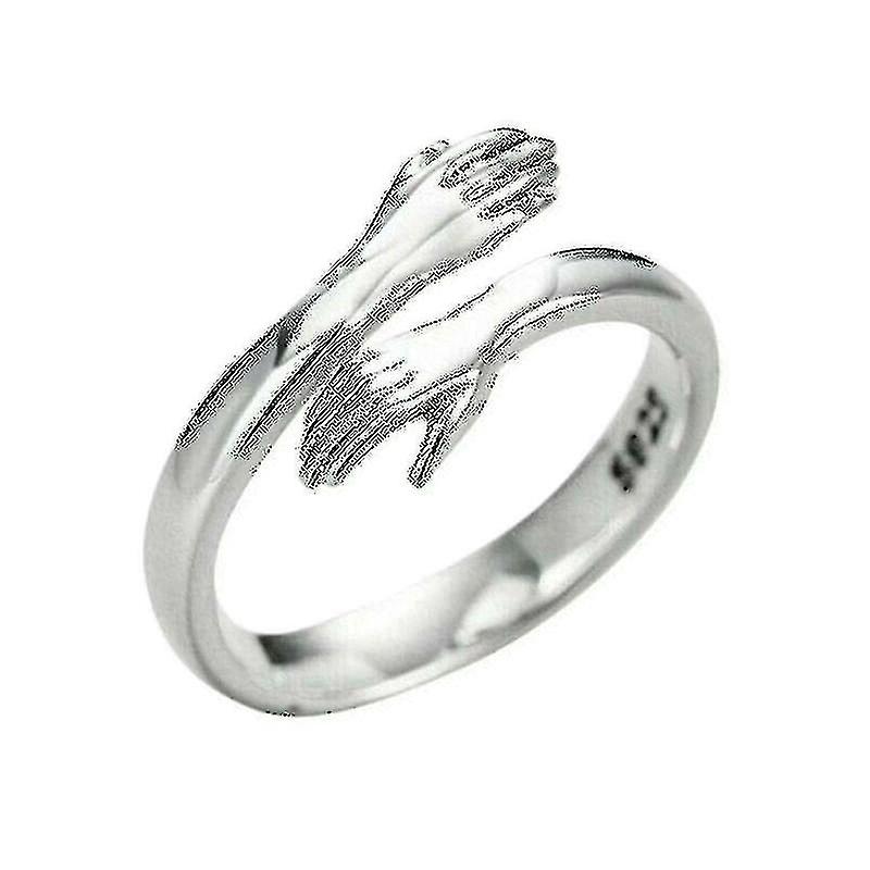 Beautiful Hug Ring, Adjustable Thumb Ring