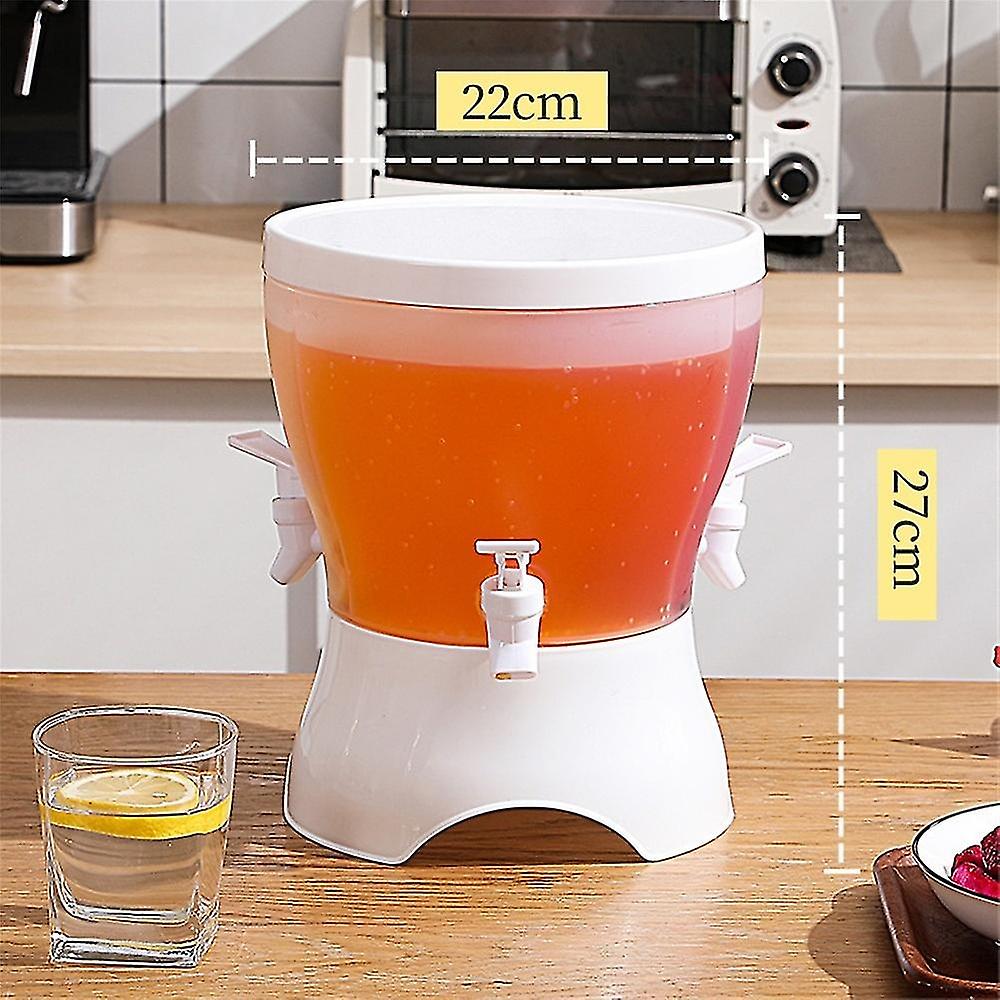 Refrigerator Cold Kettle With Faucet Lemonade Bottle Drinkware Cold Water Bottle Container
