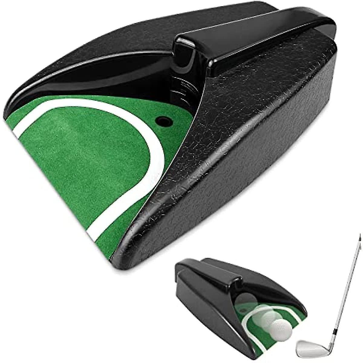 Golf automatic putter cup, golf automatic ball return machine, golf hole automatic ball return pract