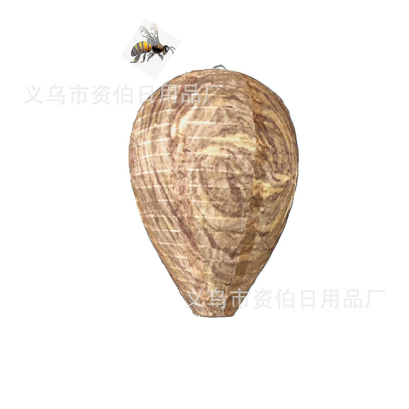 4 قطع ماء دبور عش الأفخاخ شنقا الدبابير رادع وهمية القماش دبور عش غير سامة النحل شرك رادع للمنزل والحديقة Ou