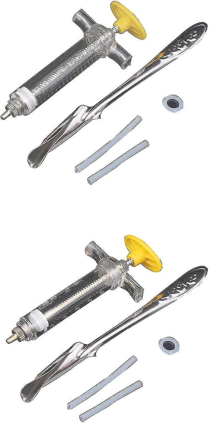 手雏鸟喂食注射器喂食管幼鸟 2 件（20ml，10ml）