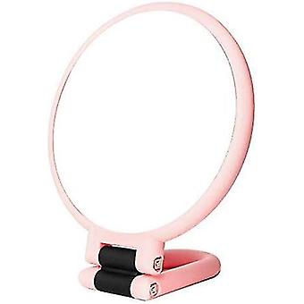 15x Magnifying Handheld Mirror ,travel Folding Hand Held Mirror,double Sided Pedestal Makeup Mirror (hs)